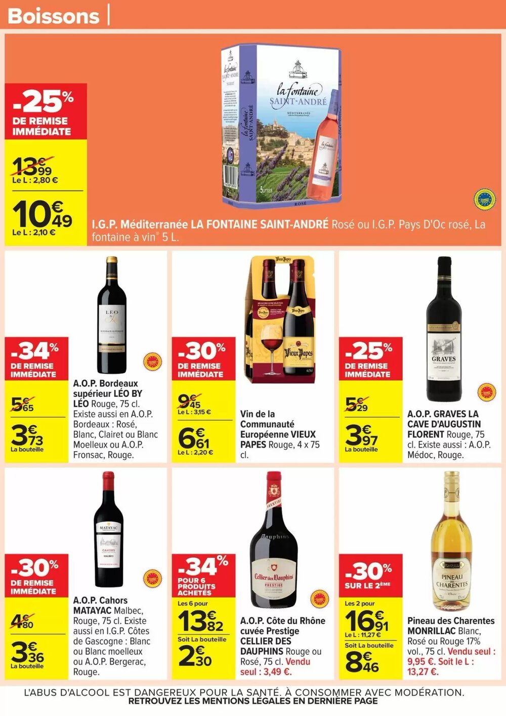 Prospectus promotionnel Carrefour valable à partir du 24/02/2026 - Page 61.