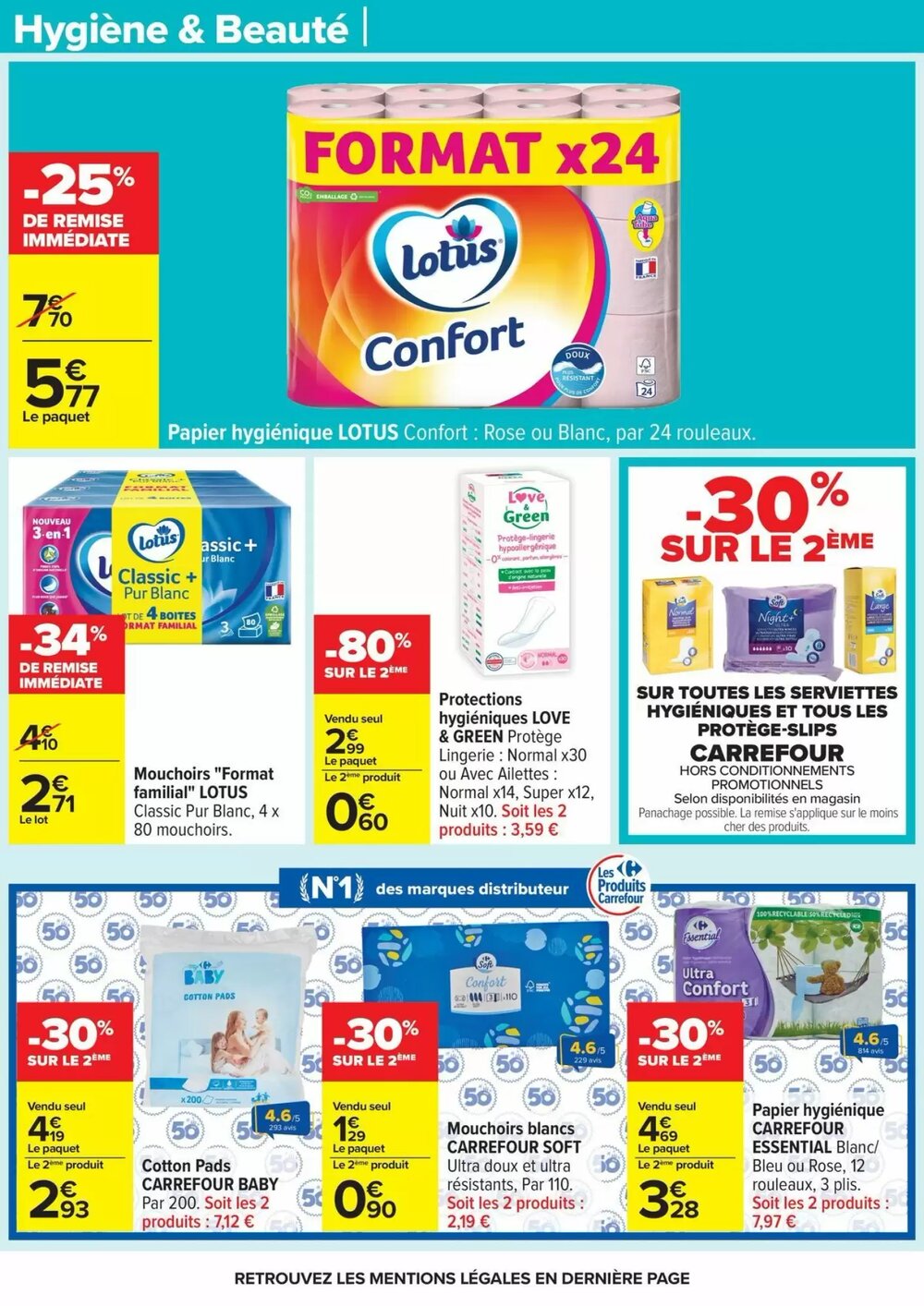 Prospectus promotionnel Carrefour valable à partir du 24/02/2026 - Page 64.