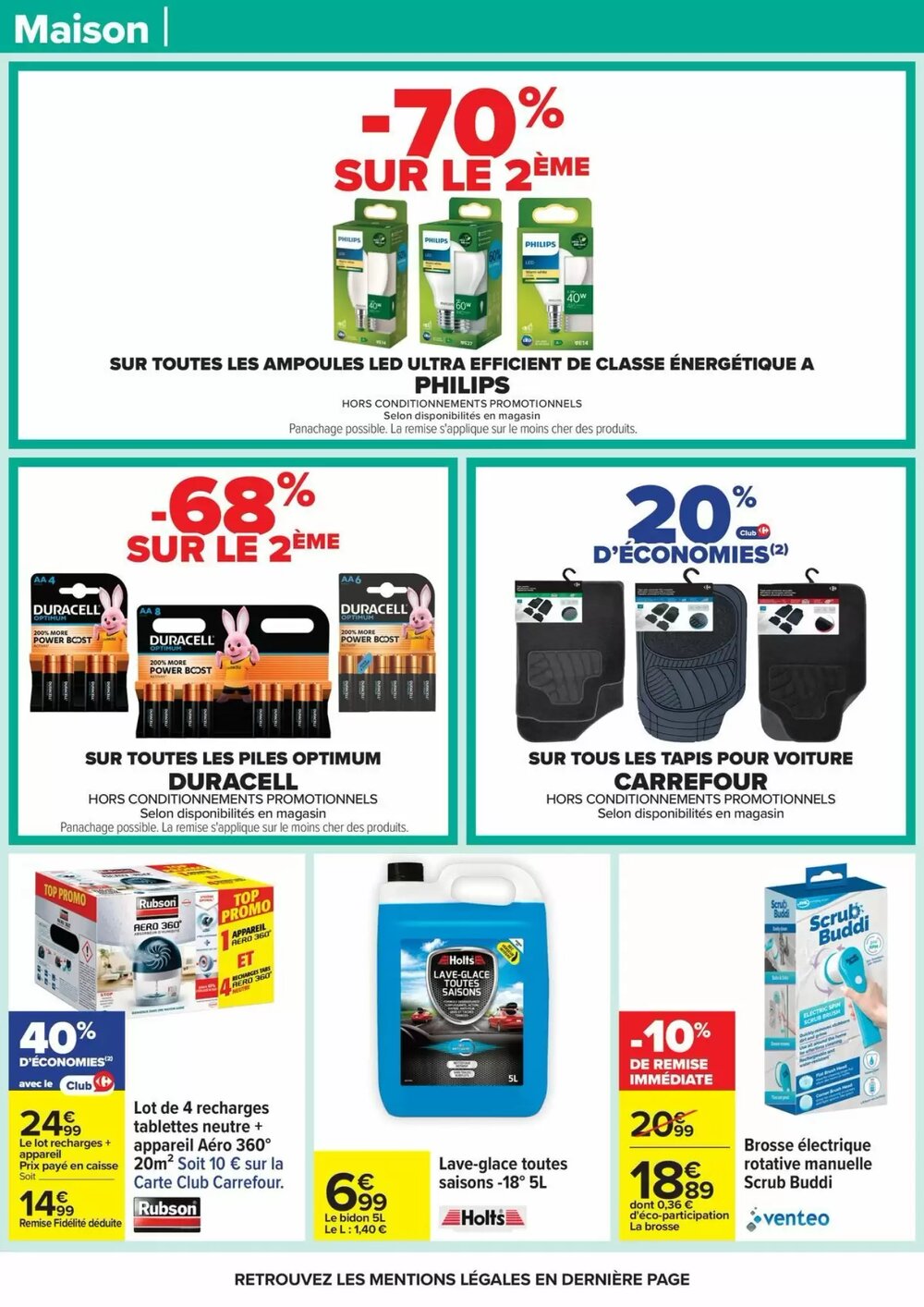 Prospectus promotionnel Carrefour valable à partir du 24/02/2026 - Page 74.