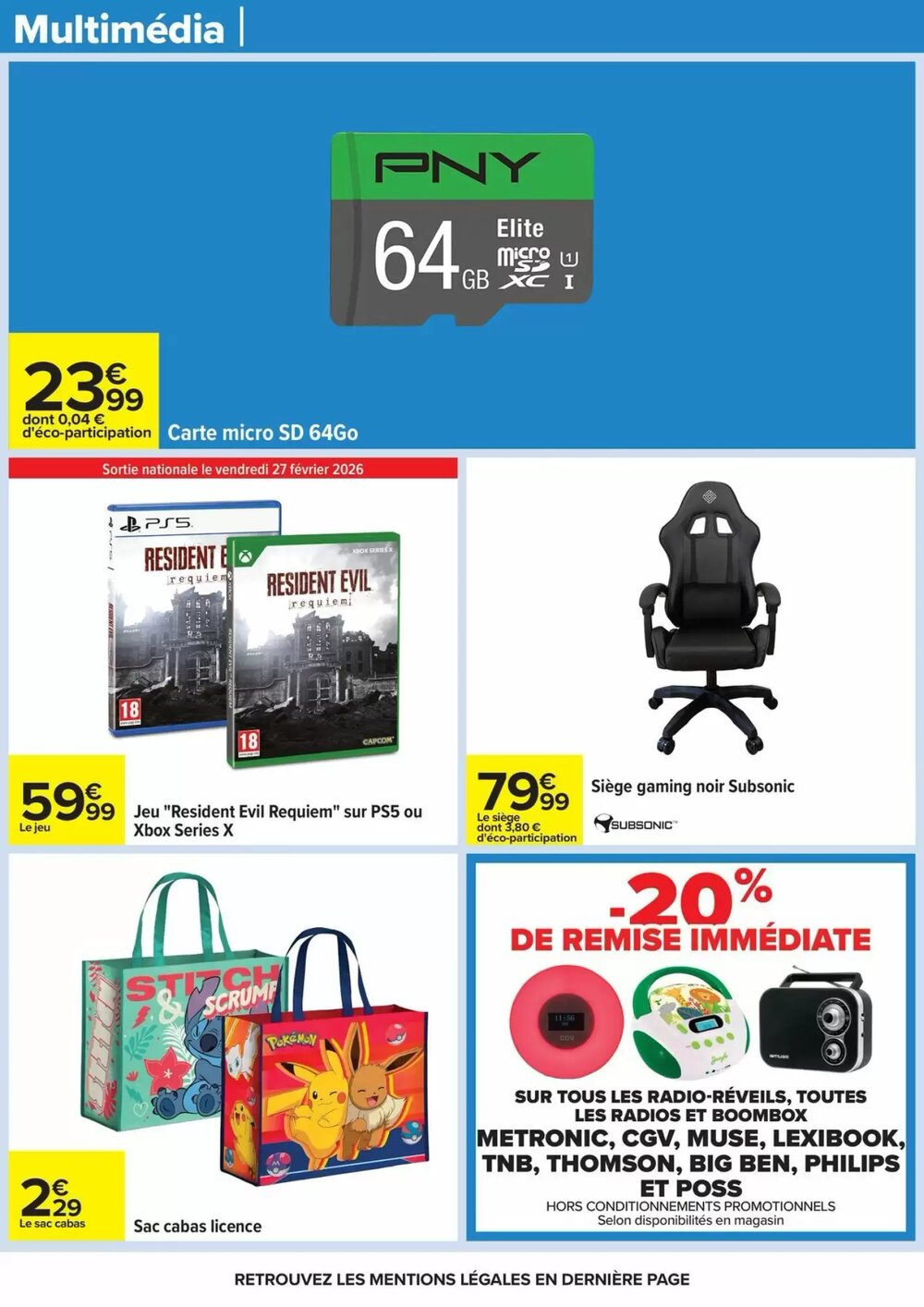 Prospectus promotionnel Carrefour valable à partir du 24/02/2026 - Page 84.