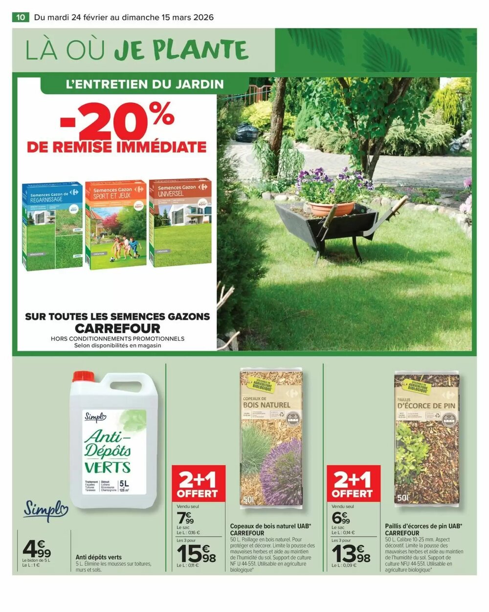 Prospectus promotionnel Carrefour valable à partir du 24/02/2026 - Page 12.