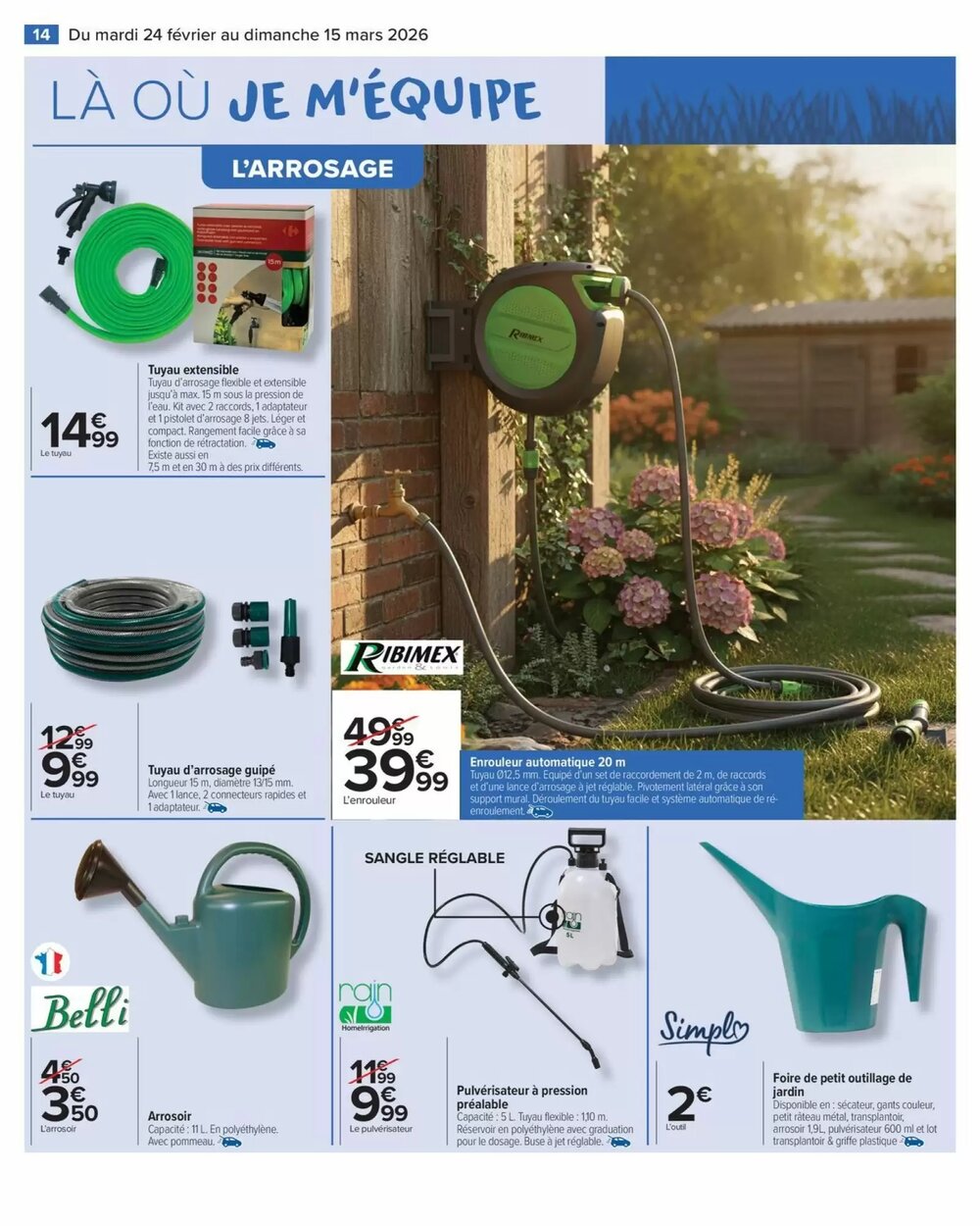 Prospectus promotionnel Carrefour valable à partir du 24/02/2026 - Page 16.