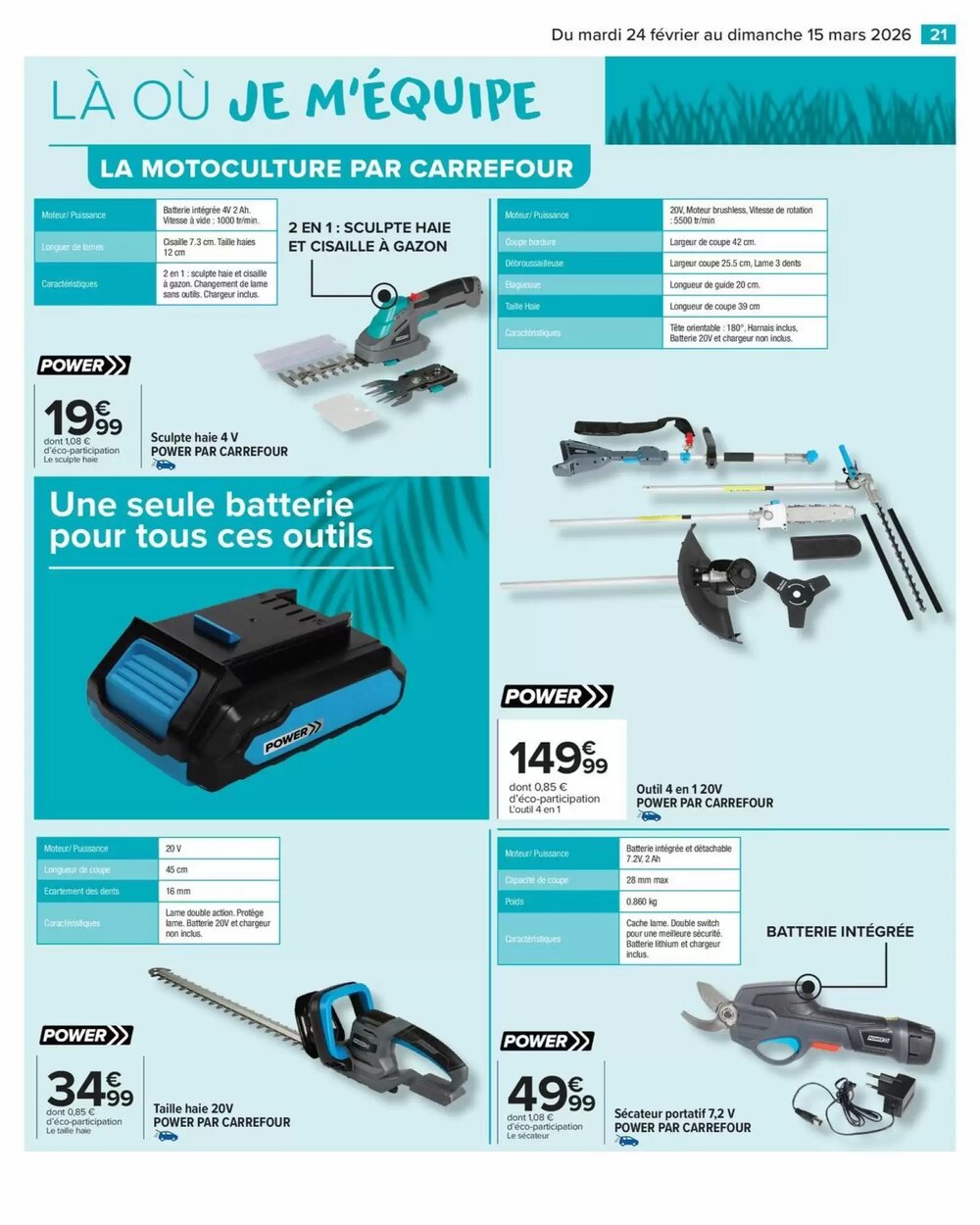Prospectus promotionnel Carrefour valable à partir du 24/02/2026 - Page 23.