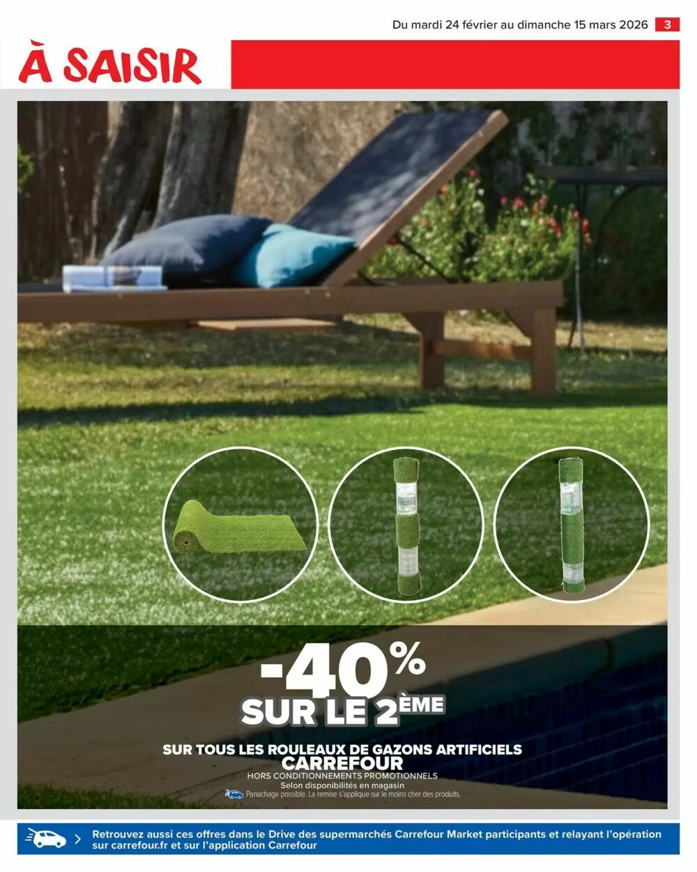Prospectus promotionnel Carrefour valable à partir du 24/02/2026 - Page 5.