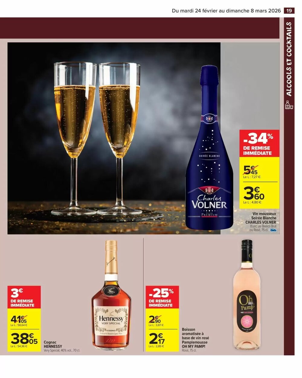 Prospectus promotionnel Carrefour valable à partir du 24/02/2026 - Page 21.