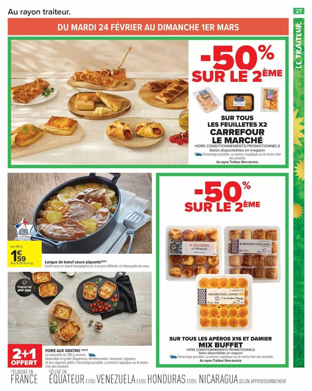 Prospectus promotionnel Carrefour valable à partir du 24/02/2026 - Page 29.