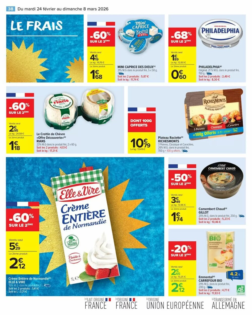 Prospectus promotionnel Carrefour valable à partir du 24/02/2026 - Page 40.