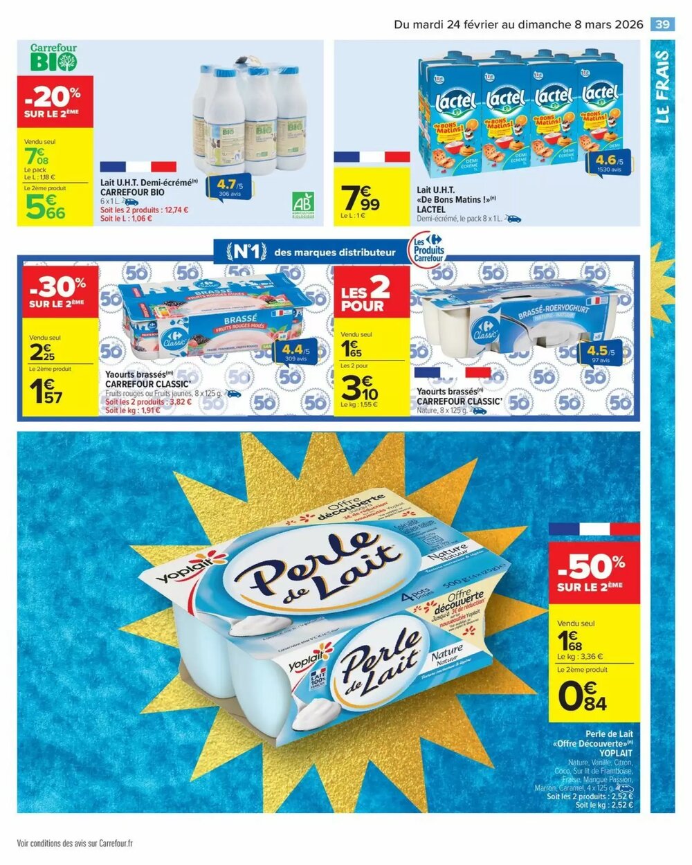 Prospectus promotionnel Carrefour valable à partir du 24/02/2026 - Page 41.