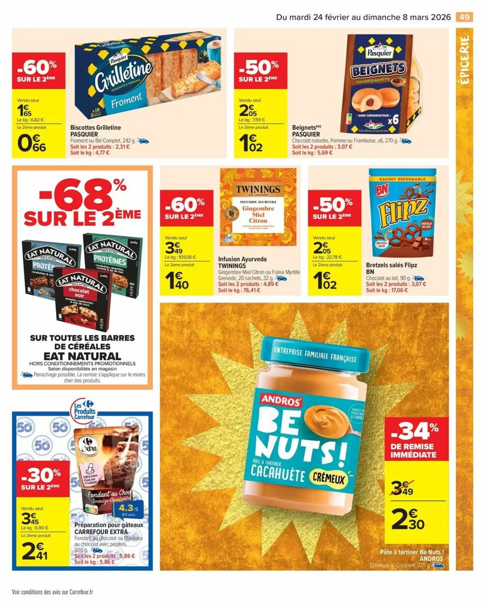 Prospectus promotionnel Carrefour valable à partir du 24/02/2026 - Page 51.