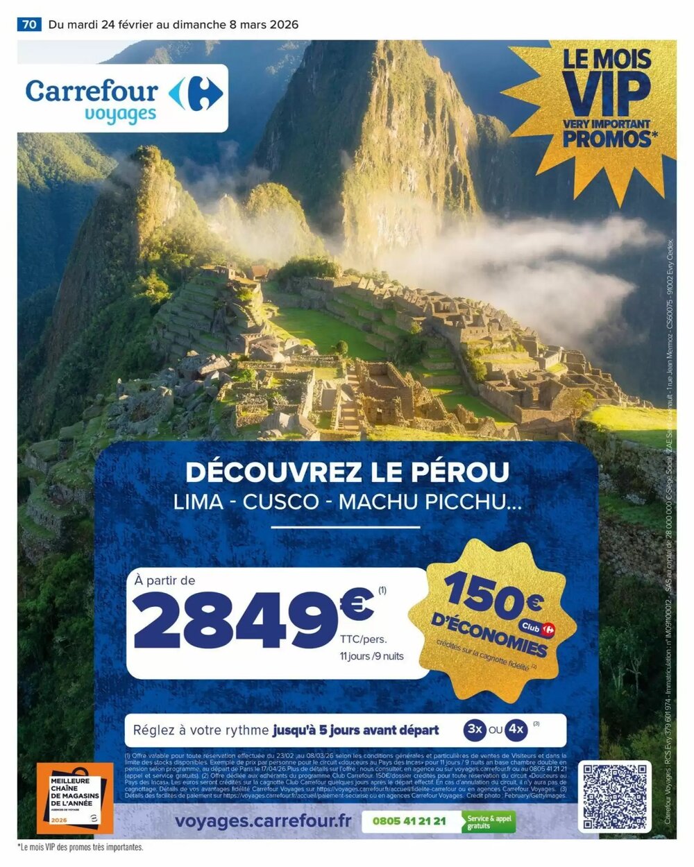 Prospectus promotionnel Carrefour valable à partir du 24/02/2026 - Page 72.