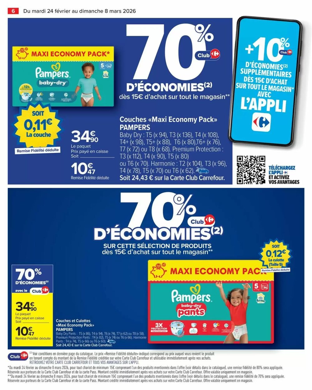 Prospectus promotionnel Carrefour valable à partir du 24/02/2026 - Page 8.