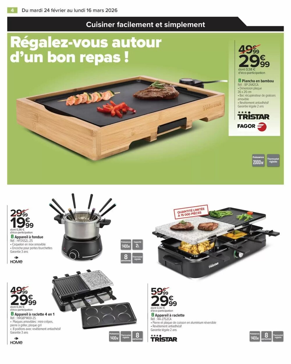 Prospectus promotionnel Carrefour valable à partir du 24/02/2026 - Page 4.