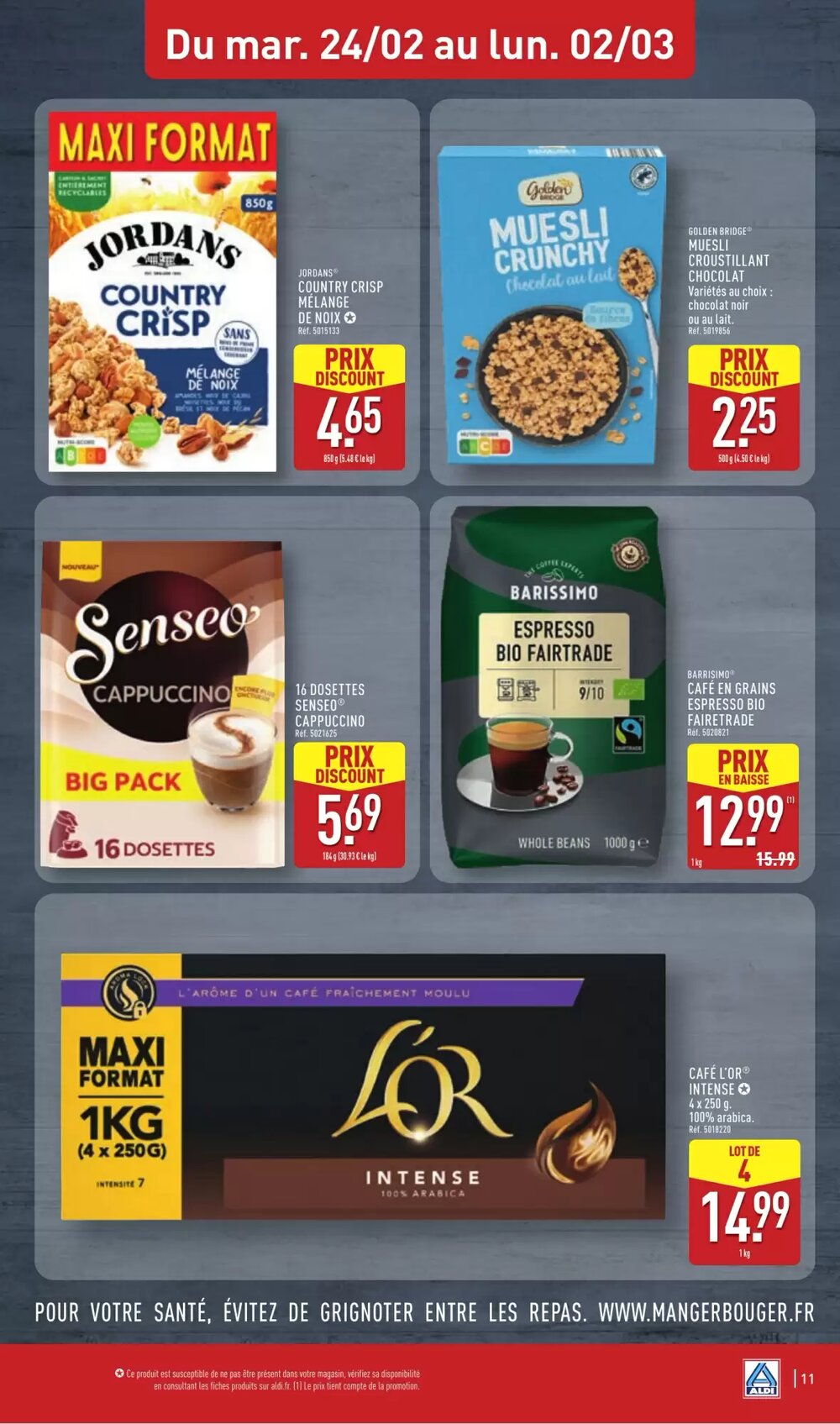 Prospectus promotionnel ALDI valable à partir du 24/02/2026 - Page 13.