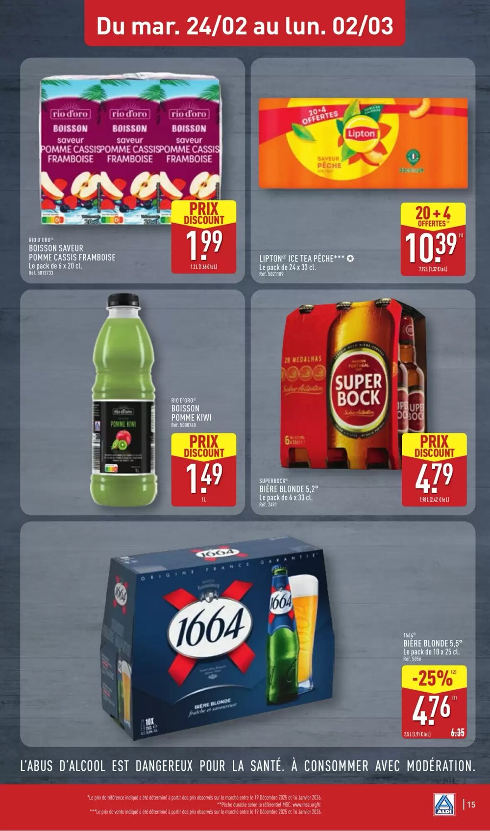 Prospectus promotionnel ALDI valable à partir du 24/02/2026 - Page 17.