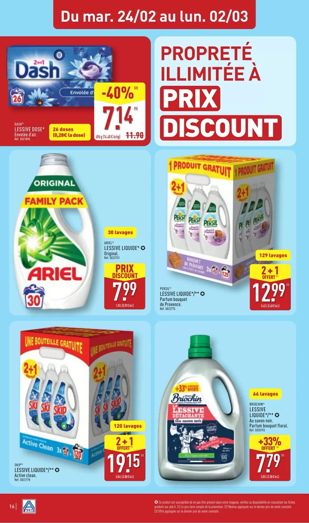 Prospectus promotionnel ALDI valable à partir du 24/02/2026 - Page 18.