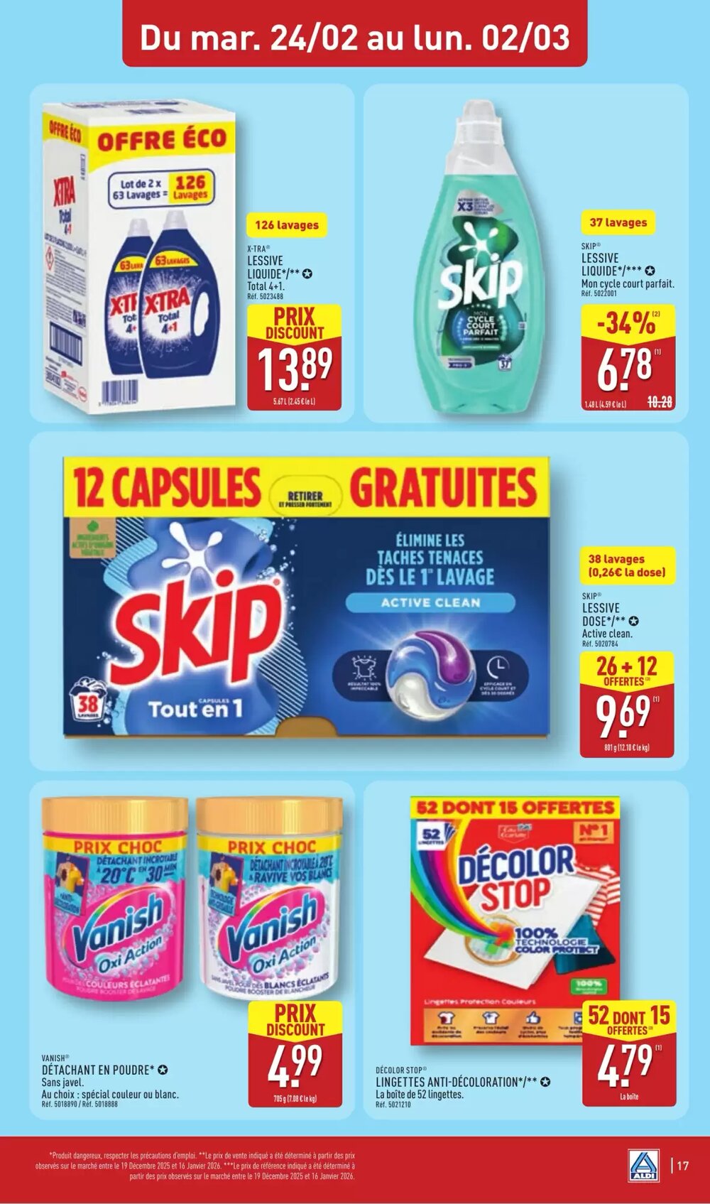 Prospectus promotionnel ALDI valable à partir du 24/02/2026 - Page 19.