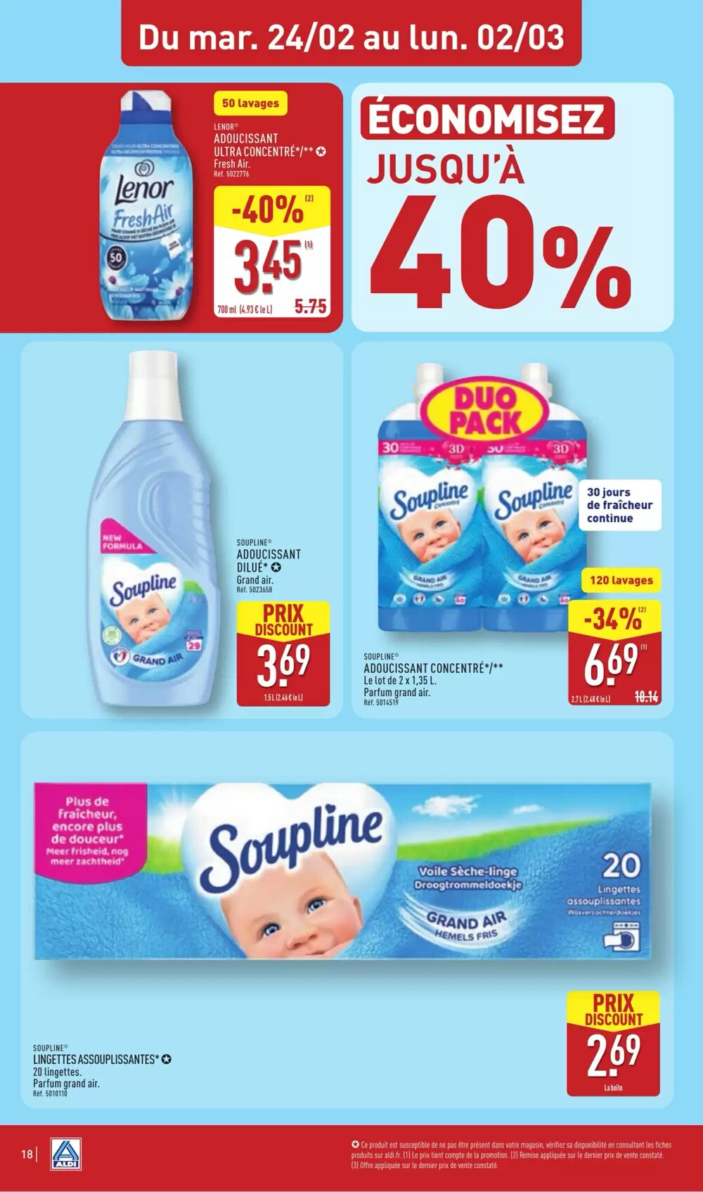 Prospectus promotionnel ALDI valable à partir du 24/02/2026 - Page 20.