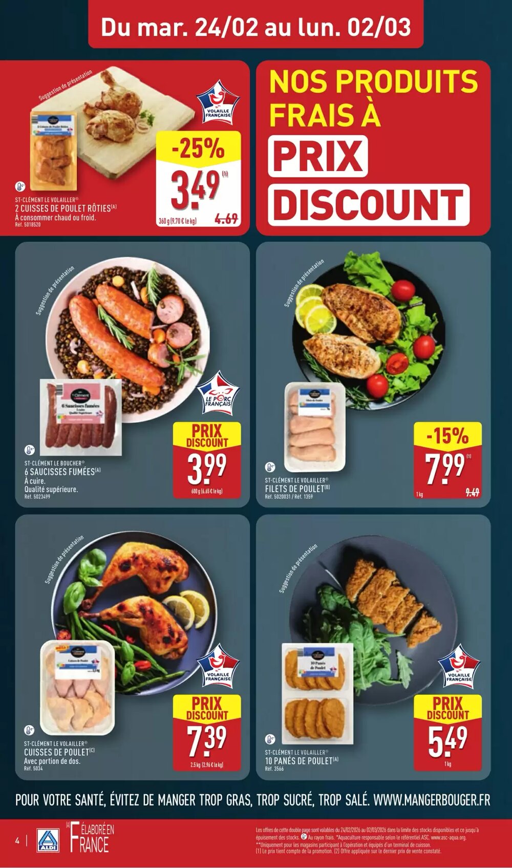 Prospectus promotionnel ALDI valable à partir du 24/02/2026 - Page 6.