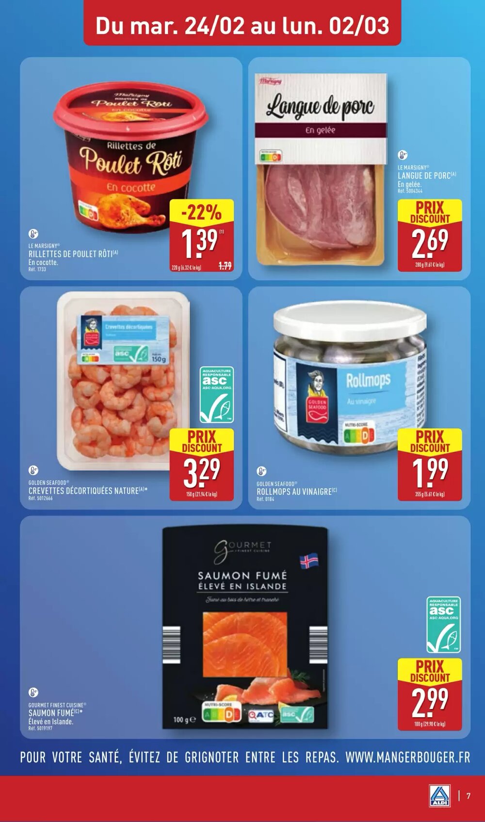 Prospectus promotionnel ALDI valable à partir du 24/02/2026 - Page 9.