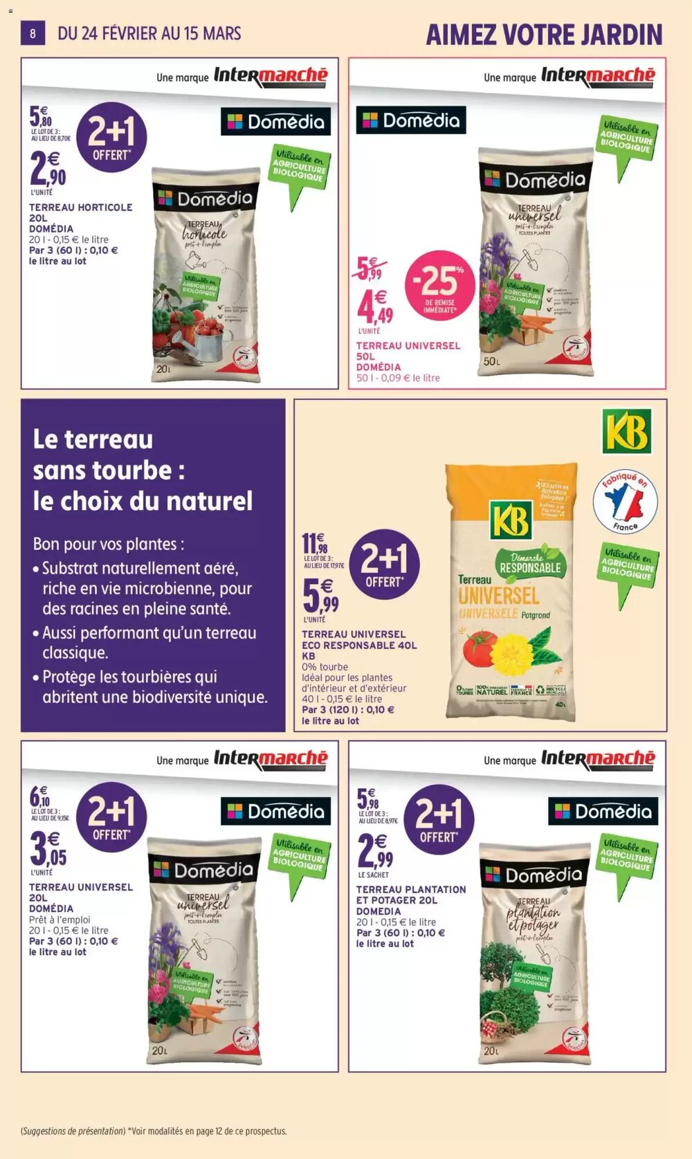 Prospectus promotionnel Intermarché valable à partir du 24/02/2026 - Page 8.