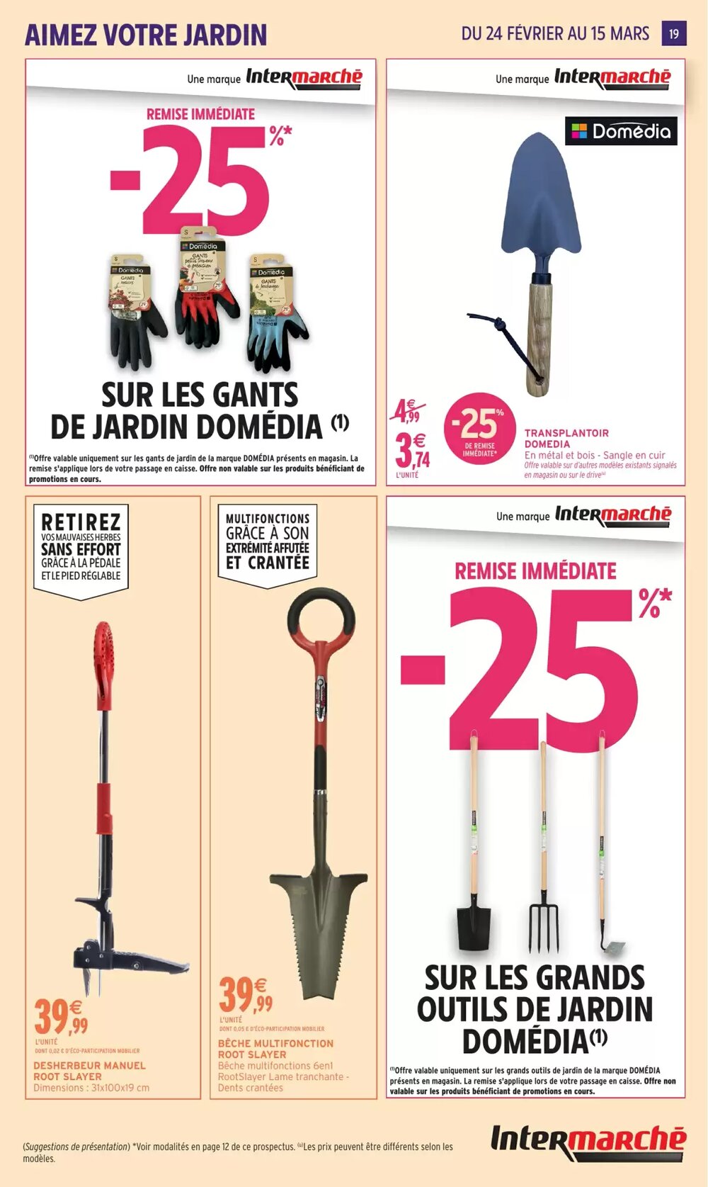 Prospectus promotionnel Intermarché Hyper valable à partir du 24/02/2026 - Page 19.