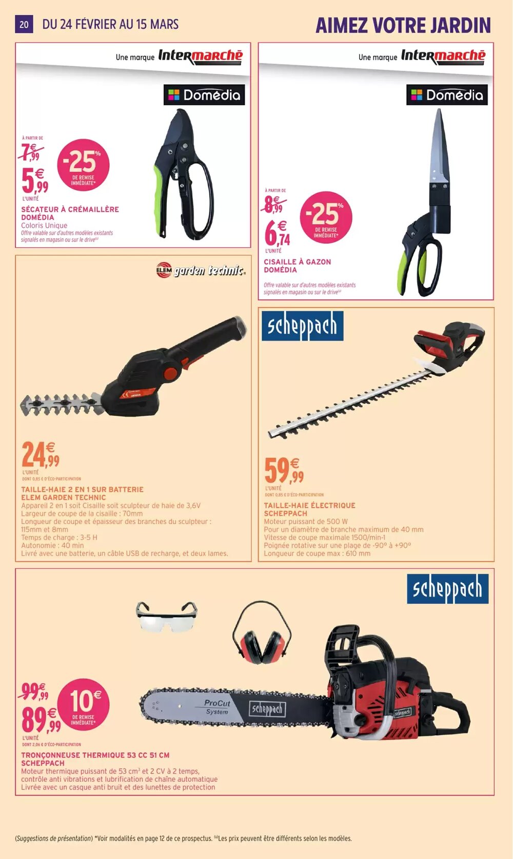 Prospectus promotionnel Intermarché Hyper valable à partir du 24/02/2026 - Page 20.