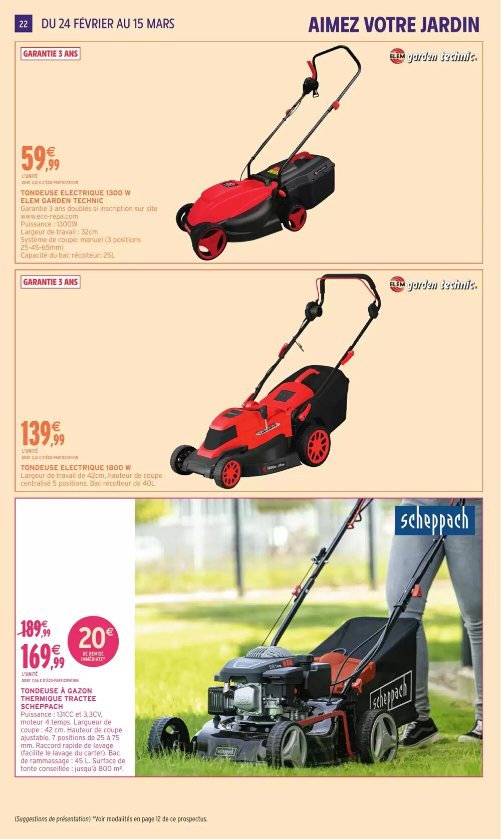 Prospectus promotionnel Intermarché Hyper valable à partir du 24/02/2026 - Page 22.