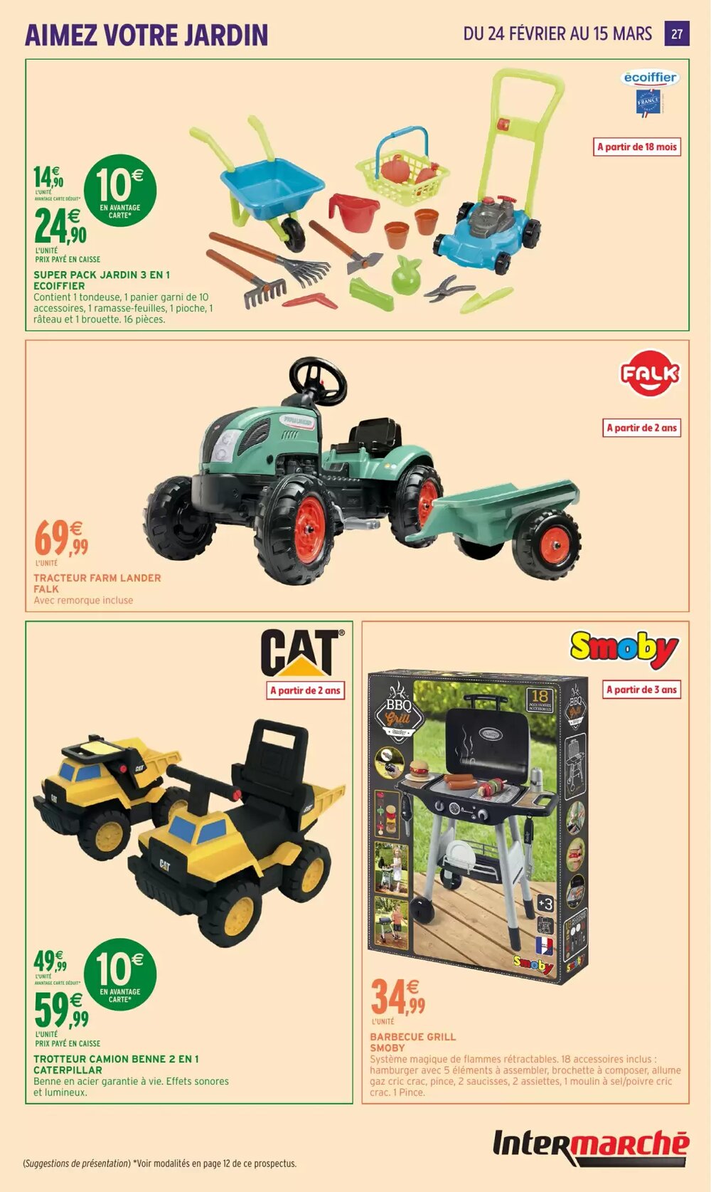 Prospectus promotionnel Intermarché Hyper valable à partir du 24/02/2026 - Page 27.