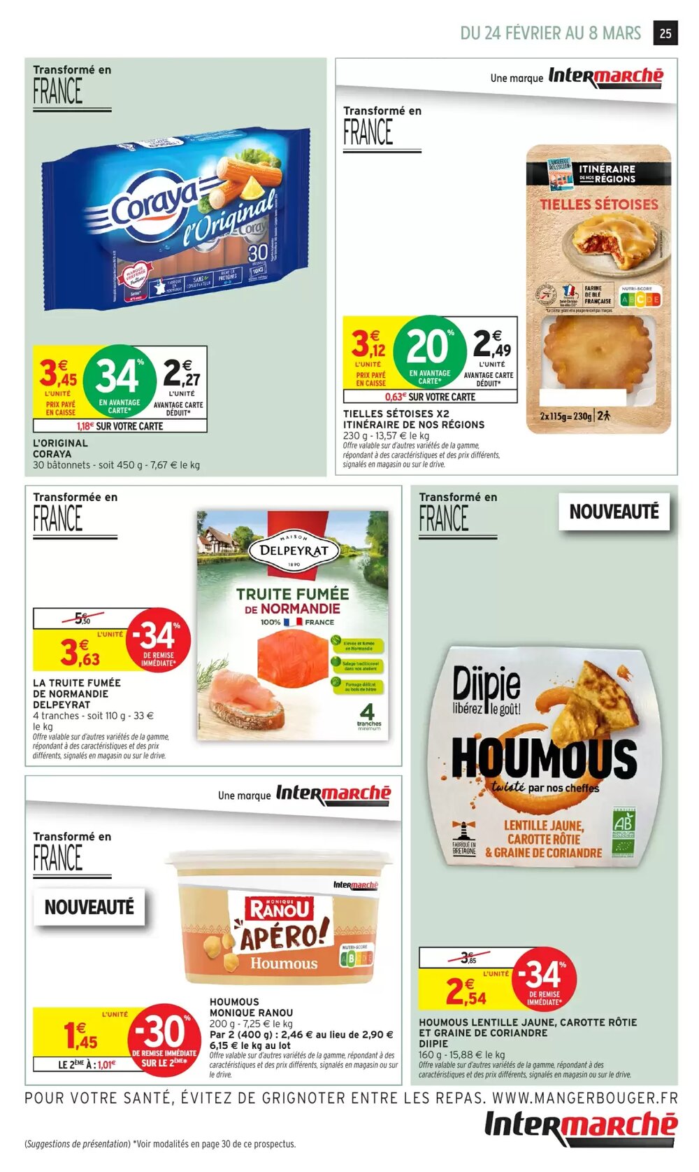 Prospectus promotionnel Intermarché Hyper valable à partir du 24/02/2026 - Page 25.