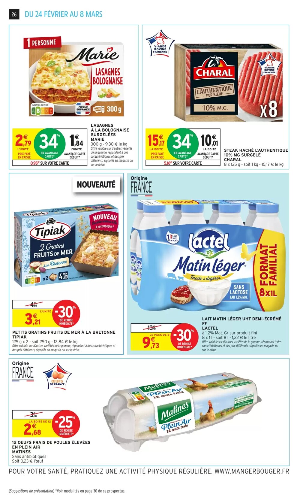 Prospectus promotionnel Intermarché Hyper valable à partir du 24/02/2026 - Page 26.