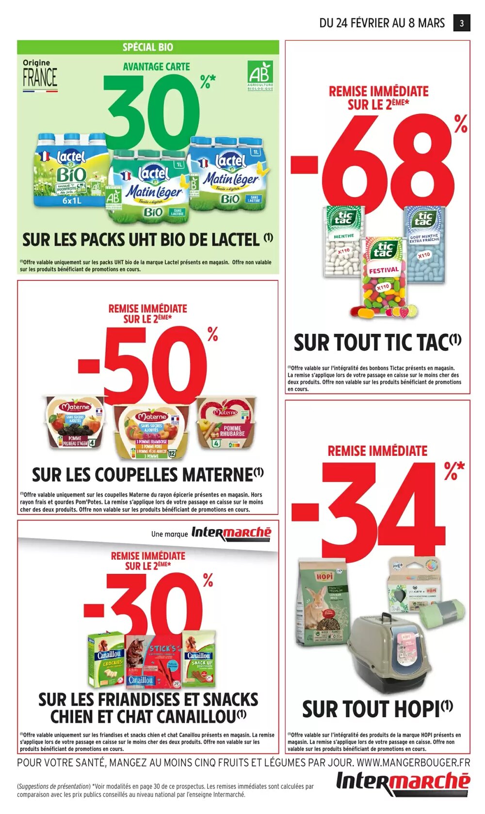 Prospectus promotionnel Intermarché Hyper valable à partir du 24/02/2026 - Page 3.