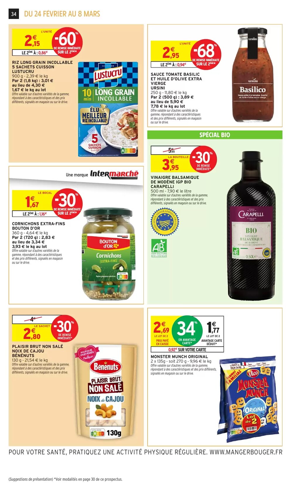 Prospectus promotionnel Intermarché Hyper valable à partir du 24/02/2026 - Page 34.