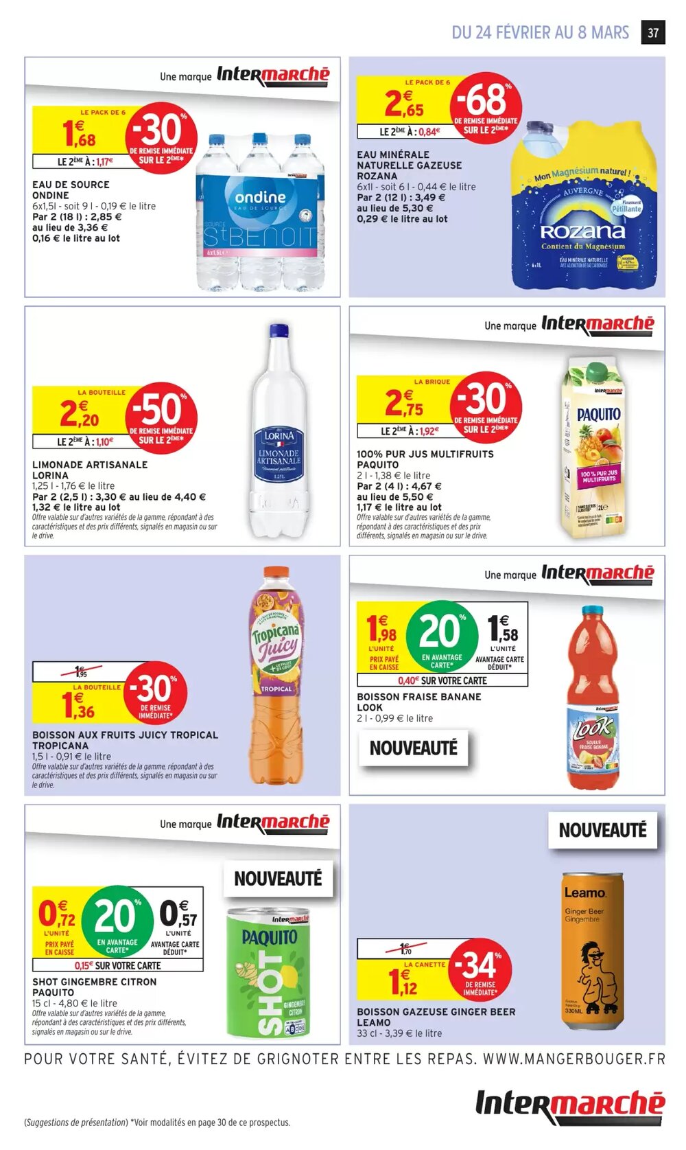 Prospectus promotionnel Intermarché Hyper valable à partir du 24/02/2026 - Page 37.