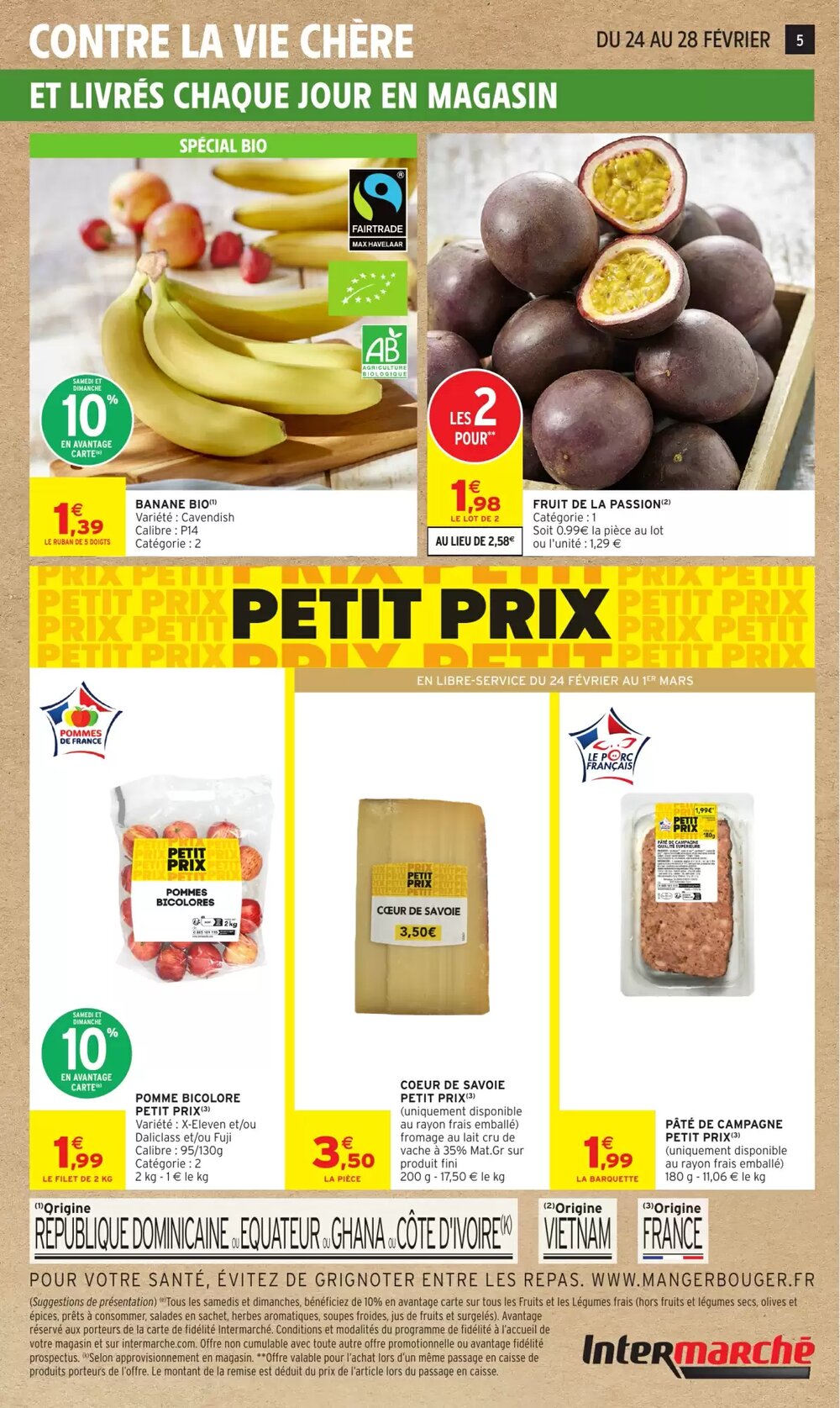 Prospectus promotionnel Intermarché Hyper valable à partir du 24/02/2026 - Page 5.