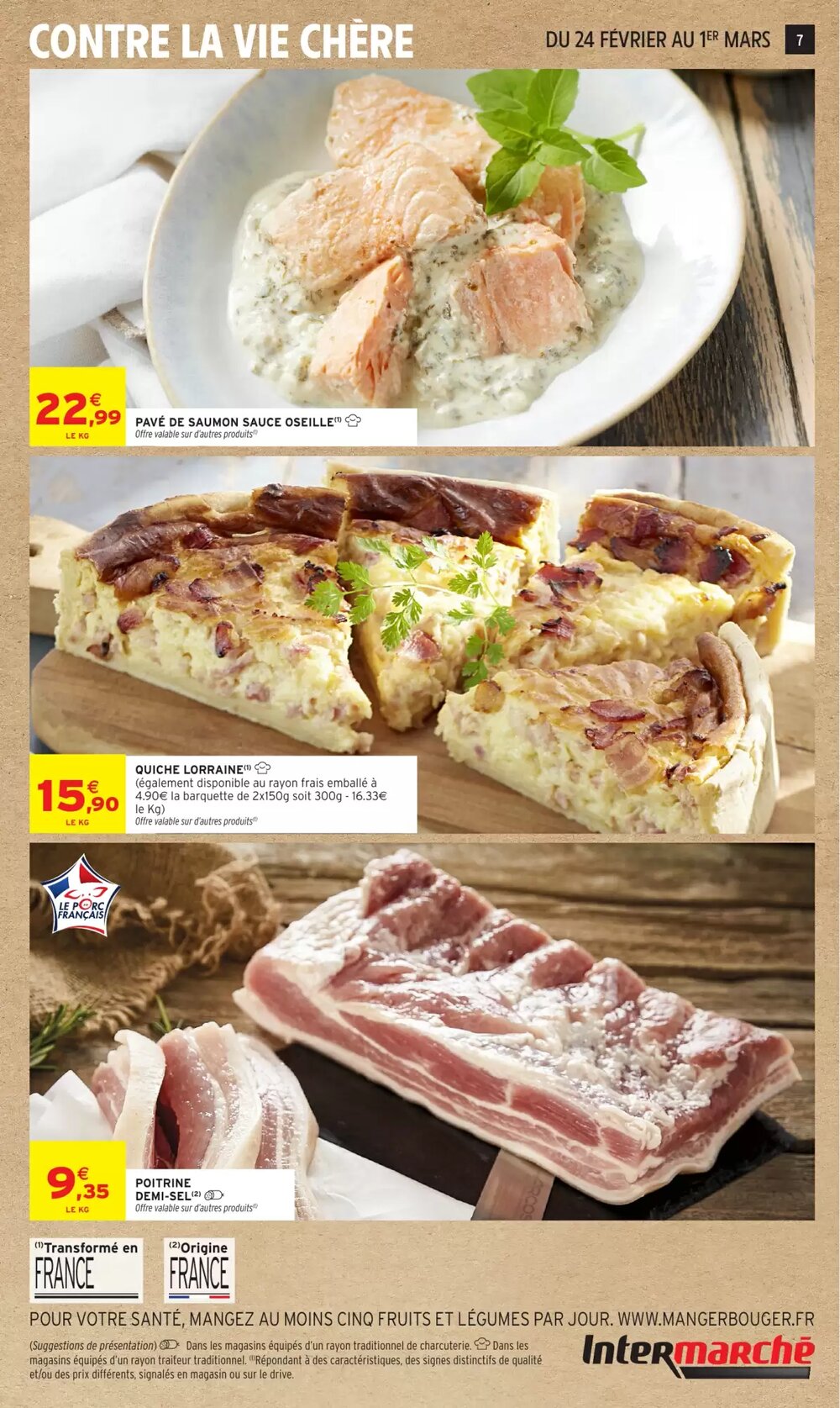 Prospectus promotionnel Intermarché Hyper valable à partir du 24/02/2026 - Page 7.