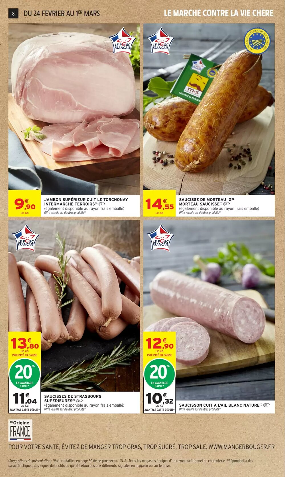 Prospectus promotionnel Intermarché Hyper valable à partir du 24/02/2026 - Page 8.