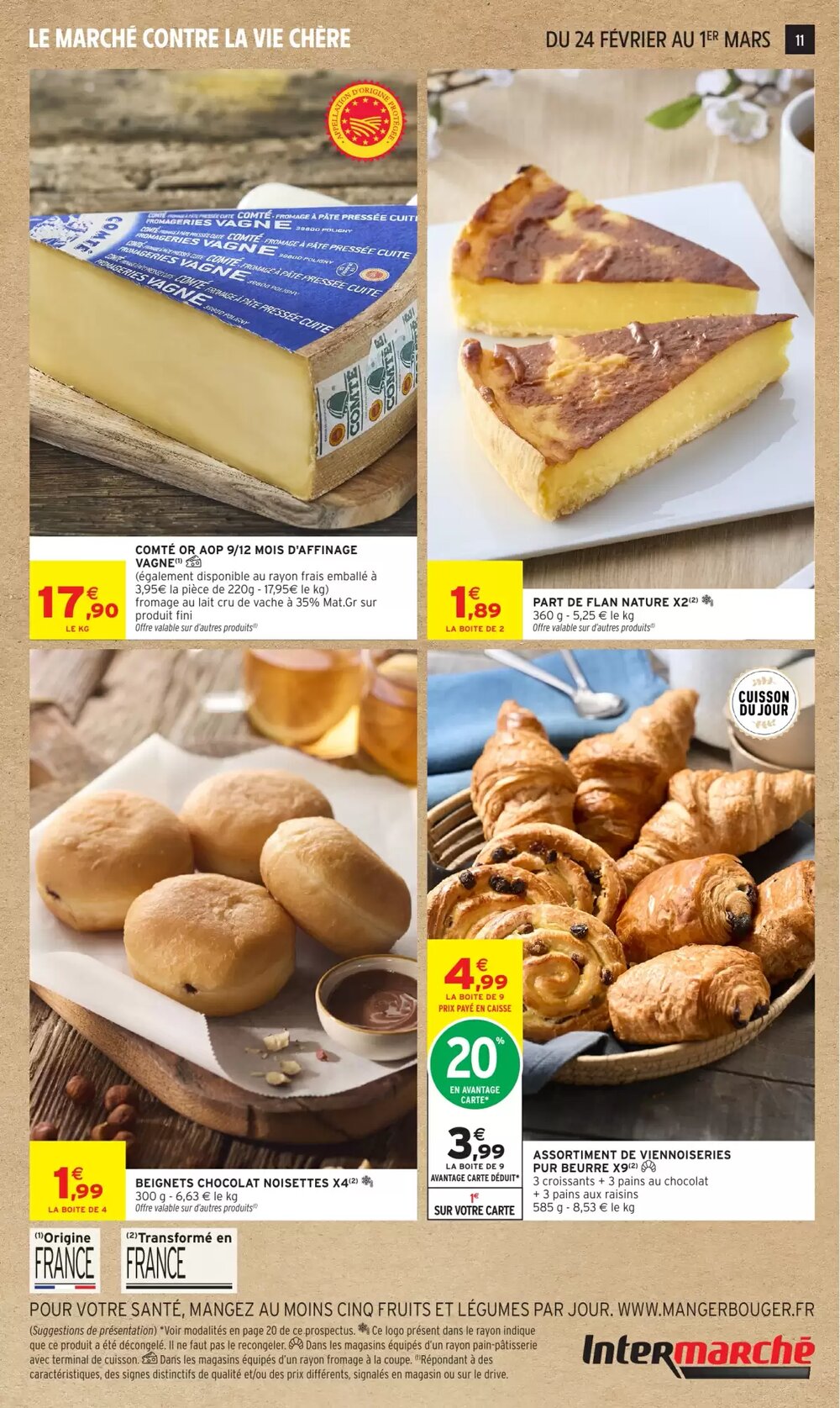 Prospectus promotionnel Intermarché valable à partir du 24/02/2026 - Page 11.