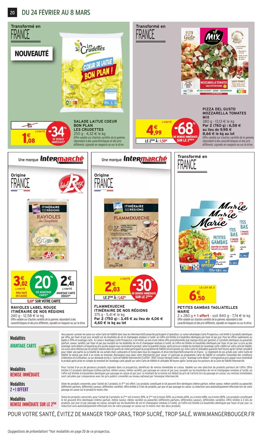 Prospectus promotionnel Intermarché valable à partir du 24/02/2026 - Page 20.