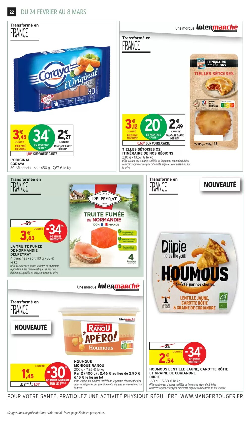 Prospectus promotionnel Intermarché valable à partir du 24/02/2026 - Page 22.