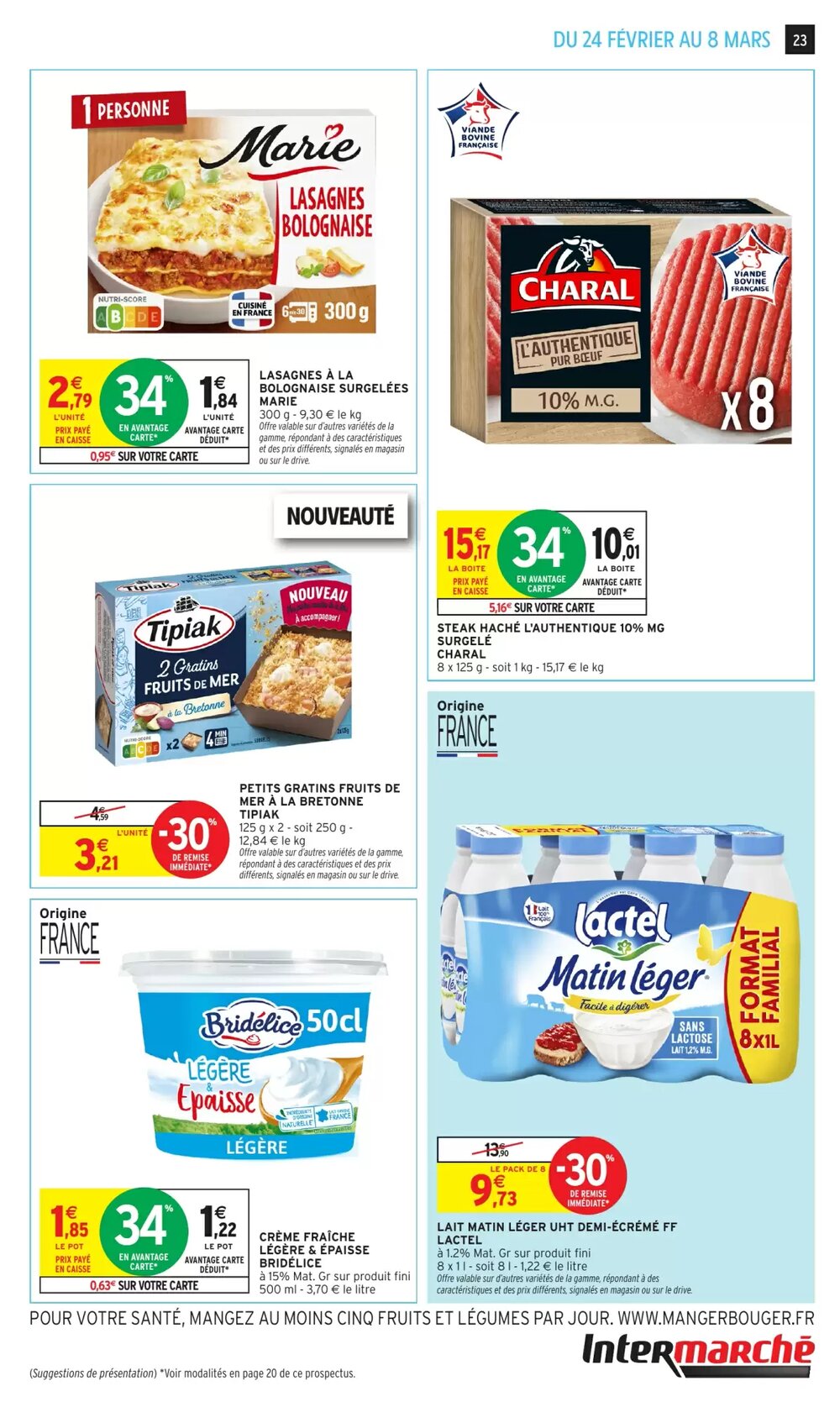 Prospectus promotionnel Intermarché valable à partir du 24/02/2026 - Page 23.