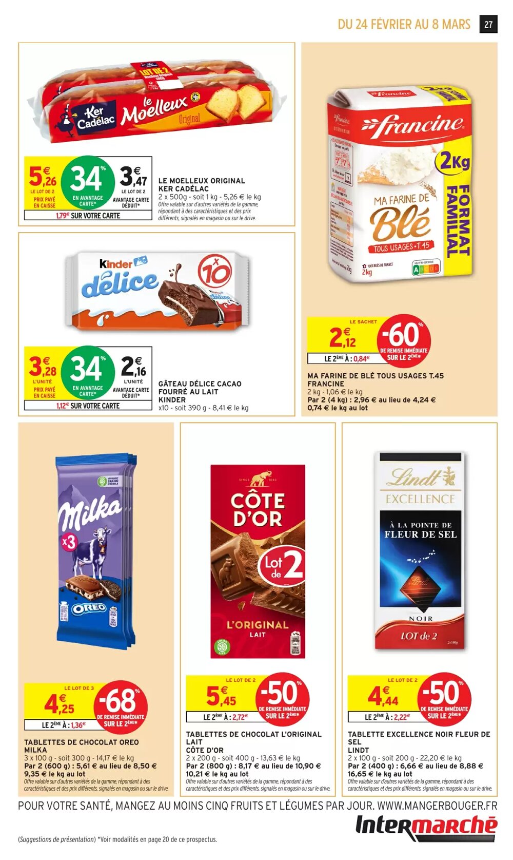 Prospectus promotionnel Intermarché valable à partir du 24/02/2026 - Page 27.