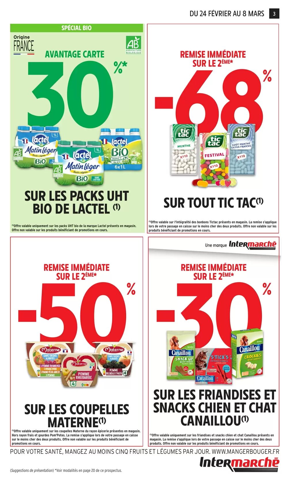 Prospectus promotionnel Intermarché valable à partir du 24/02/2026 - Page 3.