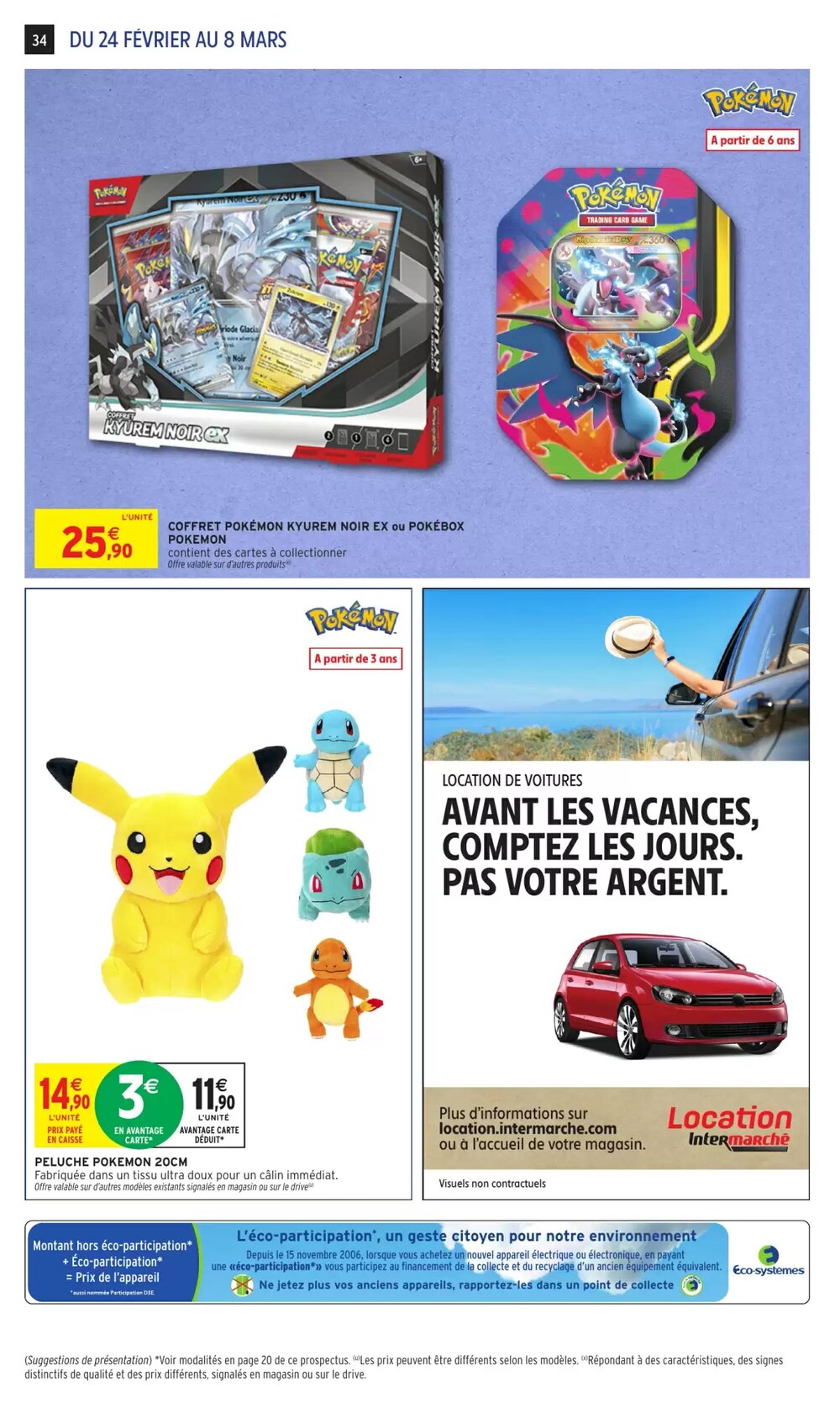 Prospectus promotionnel Intermarché valable à partir du 24/02/2026 - Page 34.