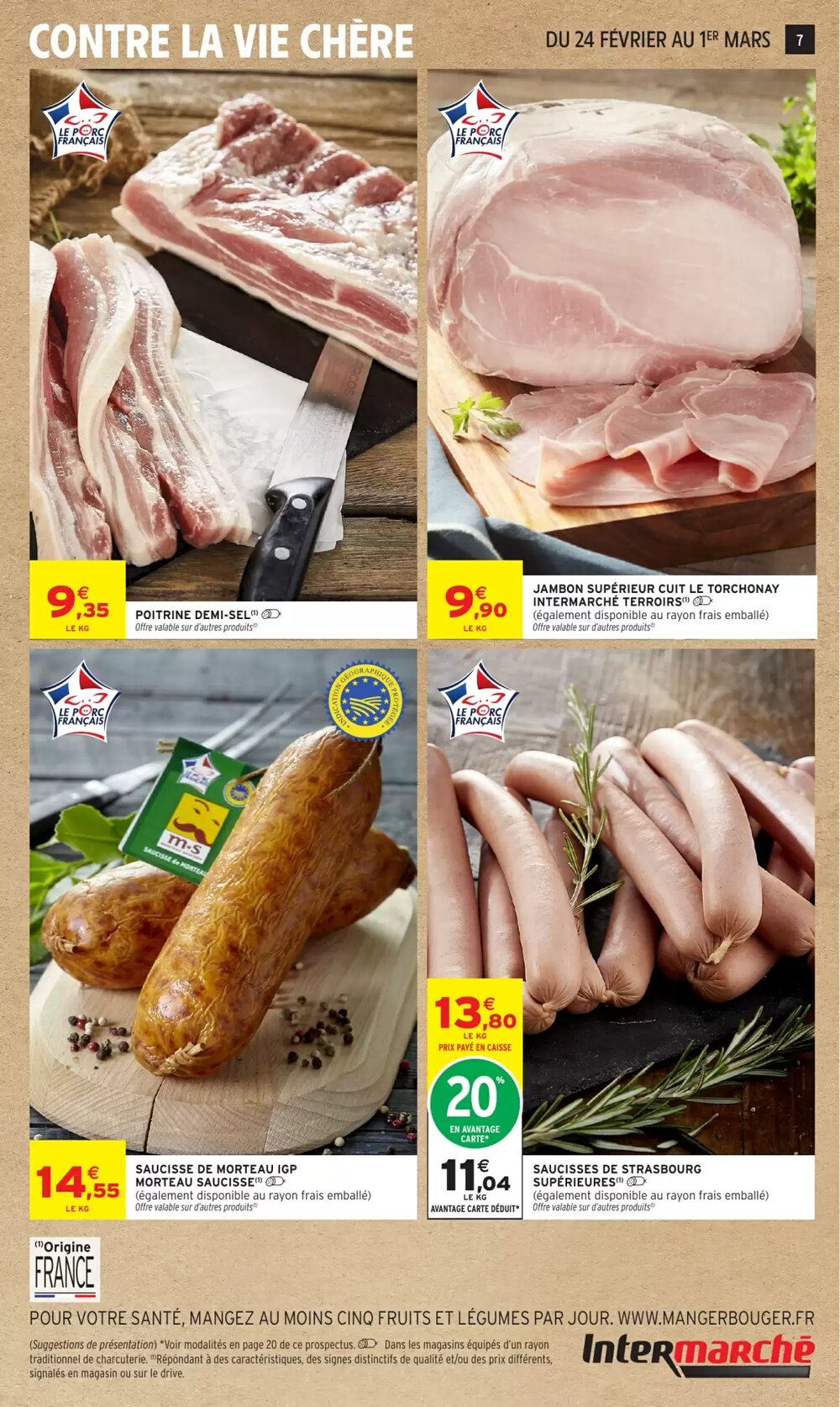 Prospectus promotionnel Intermarché valable à partir du 24/02/2026 - Page 7.