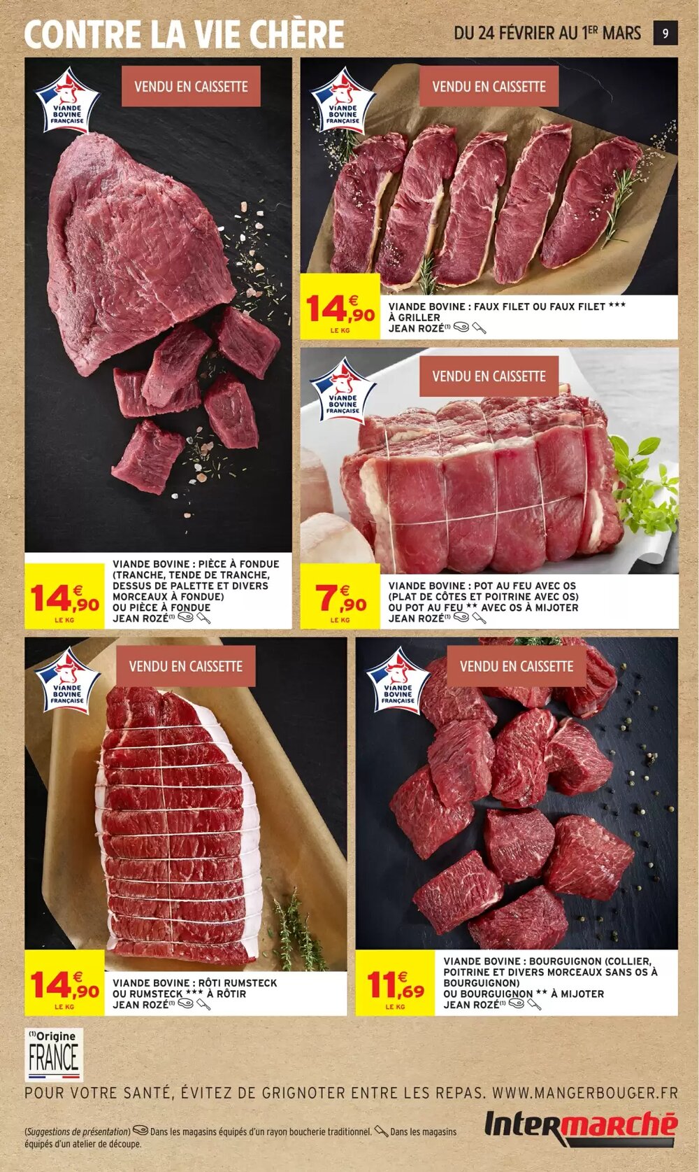 Prospectus promotionnel Intermarché valable à partir du 24/02/2026 - Page 9.