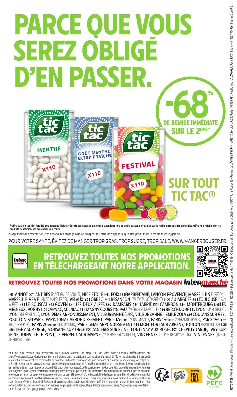 Prospectus promotionnel Intermarché valable à partir du 24/02/2026 - Page 8.