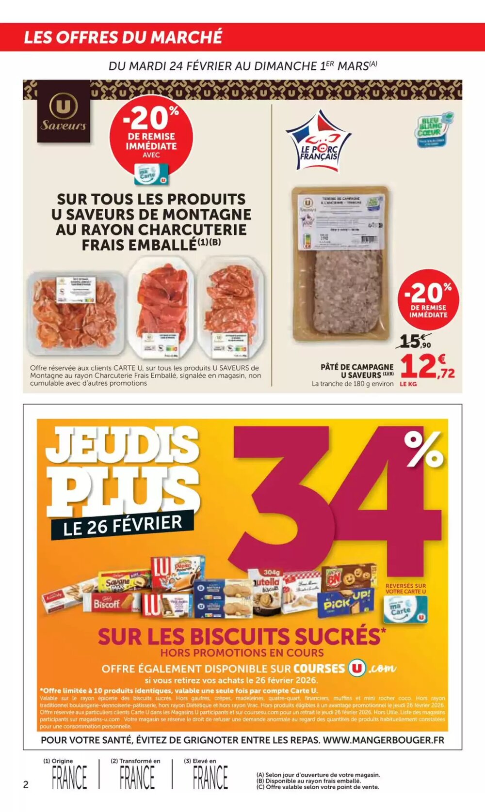 Prospectus promotionnel U Express valable à partir du 24/02/2026 - Page 2.