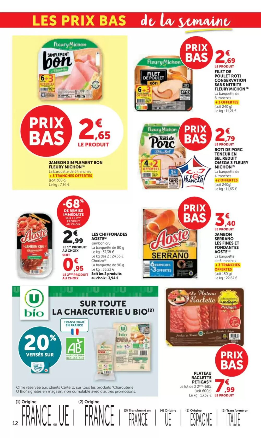 Prospectus promotionnel Hyper U valable à partir du 24/02/2026 - Page 12.