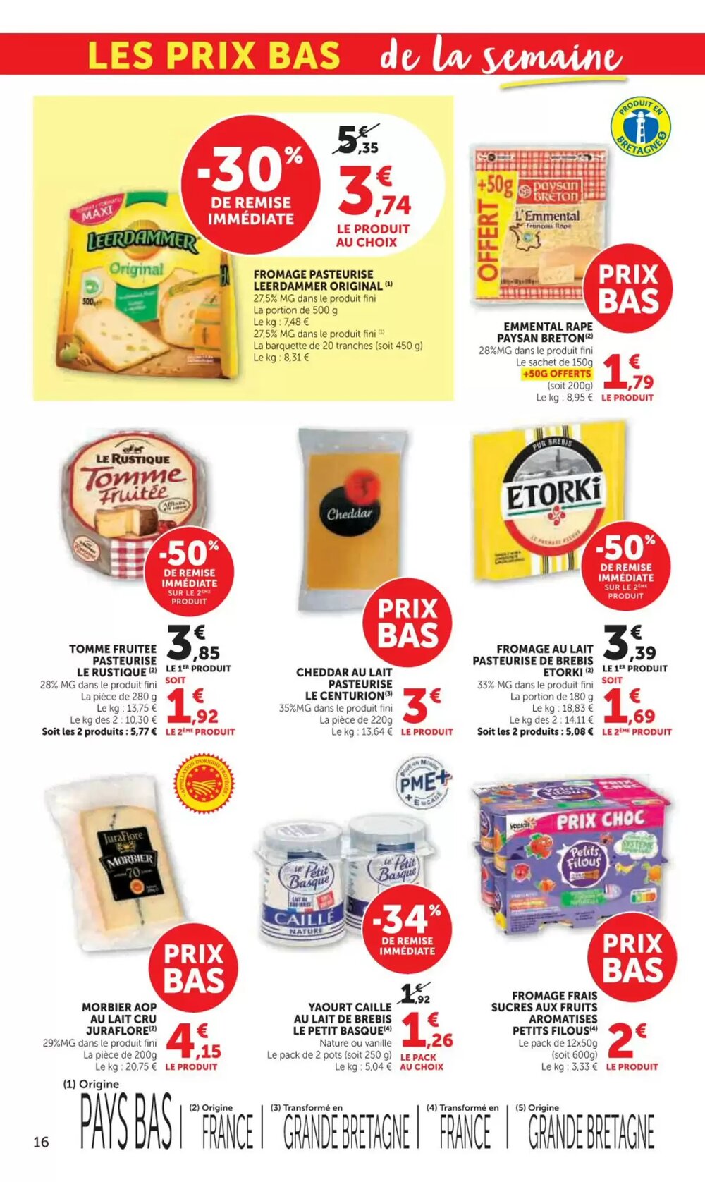 Prospectus promotionnel Hyper U valable à partir du 24/02/2026 - Page 16.