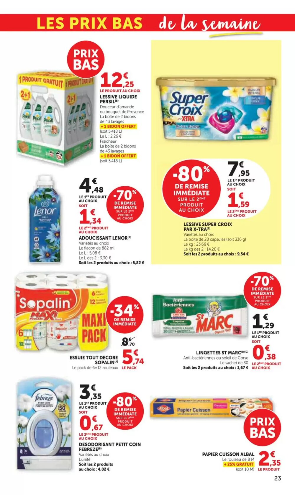 Prospectus promotionnel Hyper U valable à partir du 24/02/2026 - Page 23.